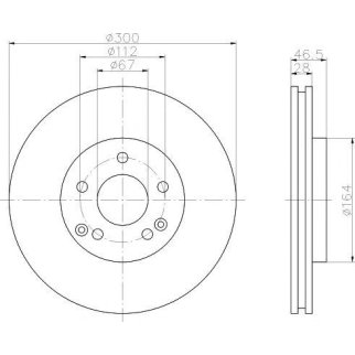Диск тормозной TEXTAR 921060 05 фото