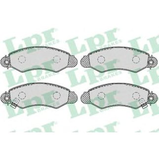 Колодки тормозные OPEL AGILA 00-/SUZUKI IGNIS 03- передние фото