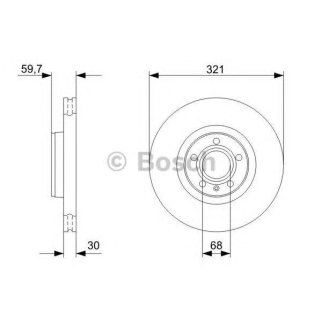 Диск тормозной перед фото
