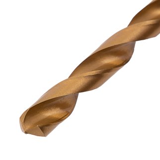 Сверло по металлу, 12 мм, HSS, нитридтитановое покрытие, цилиндрический хвостовик MATRIX 717980 MATRIX 717980 фото 1