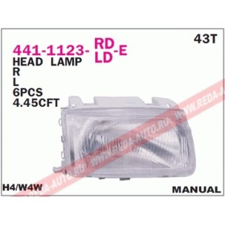 Фара правая DEPO 441-1123R-LD-E фото