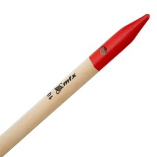 Кисть круглая, Профи №10, 40 мм, натуральная щетина, деревянная ручка MATRIX 82047 фото 5