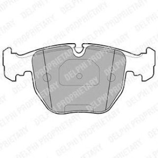 Колодки тормозные DELPHI _LP1003 фото