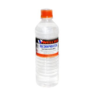 Обезжириватель WELLTEX быстроиспаряющийся 0,5л фото