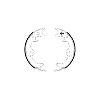 Колодки ручного тормоза к-кт Hella 8DA 355 050-521 фото