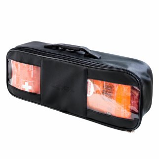 Набор автомобилиста Премиум (знак, аптечка, огнетушитель, трос, перчатки, жилет) фото 1