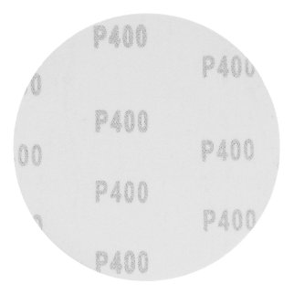 Круг абразивный на ворсовой подложке под "липучку", P 400, 125 мм, 10 шт MATRIX 73874 фото 2