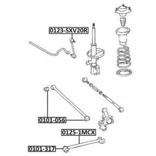 ТЯГА СТАБИЛИЗАТОРА ЗАДНЯЯ фото