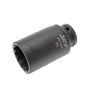 Головка торцевая 34 1/2" 12гр ударная тонкостенная 82мм JTC фото