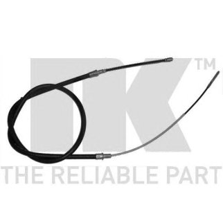 Трос стояночного тормоза задний левый,правый / SEAT Cordoba,Ibiza-II,VW Polo (барабанные тормоза) 94 фото