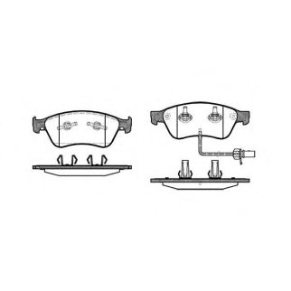 Колодки тормозные REMSA _105602 фото