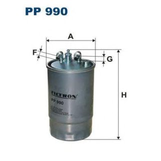 Фильтр топливный FILTRON PP 990 фото