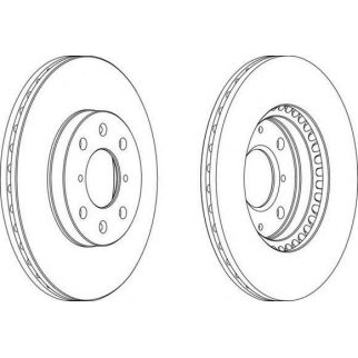 Диск торм. OPEL AGILA 08-11/SUZUKI SWIFT III 05=> фото