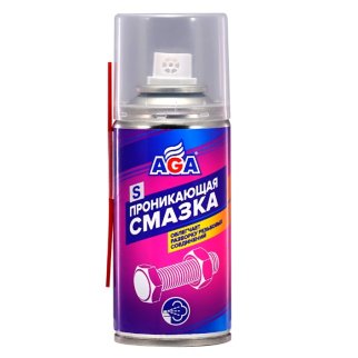 Смазка проникающая AGA (аэрозоль) 210мл фото