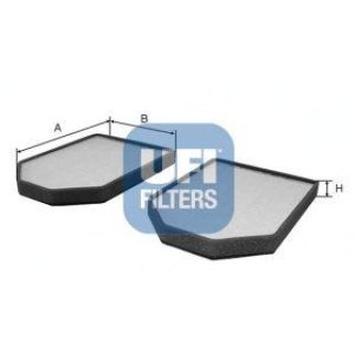 Фильтр салона UFI 53.009.00 фото