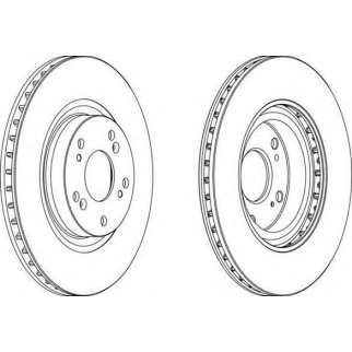 ДИСК ТОРМОЗНОЙ ( КОМПЛЕКТ - 2 ШТ.) цена за комплект фото