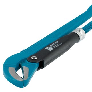 Ключ трубный рычажный №2, 1,5", цельнокованый, CrV , тип "B" Gross фото 2