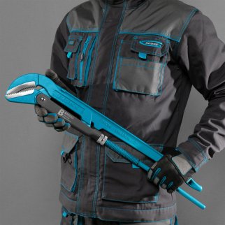 Ключ трубный рычажный №2, 1,5", цельнокованый, CrV , тип "B" Gross фото 7