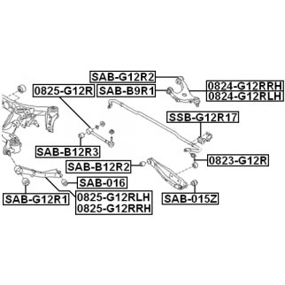Втулка заднего стабилизатора d17 фото 2