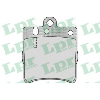 Колодки тормозные задние к-кт Lpr 05P957 фото