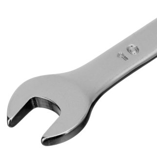 Ключ комбинированный 10 мм, CrV, матовый хром STELS фото 3