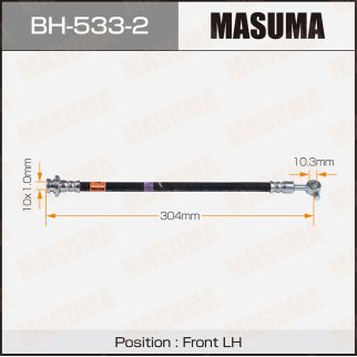 Шланг тормозной Masuma BH-533-2 фото