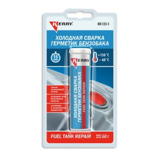 Холодная сварка Герметик бензобака блистер 60г KERRY KR1351 фото