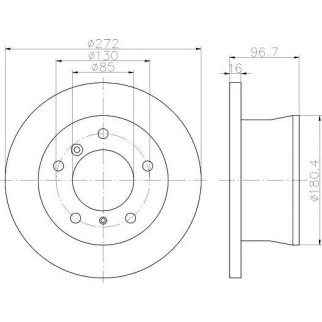 Диск тормозной задний TEXTAR 92137603 фото