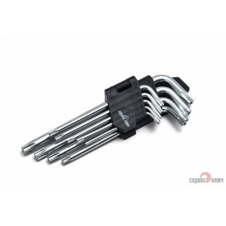 Набор звездочек TORX с отвестием 9пр. СЕРВИС КЛЮЧ фото