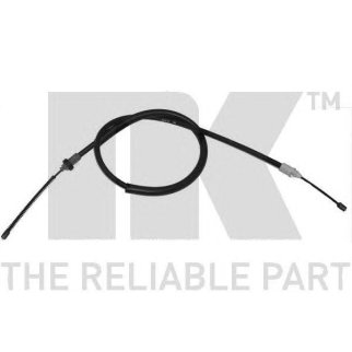 Трос стояночного тормоза задний левый / RENAULT Clio-II,Clio Symbol-I (барабанные тормоза) 98~05 фото