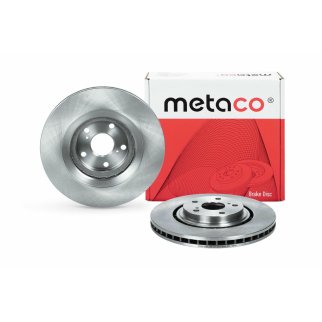 Диск тормозной передний вентилируемый metaco 3050-126 фото 3