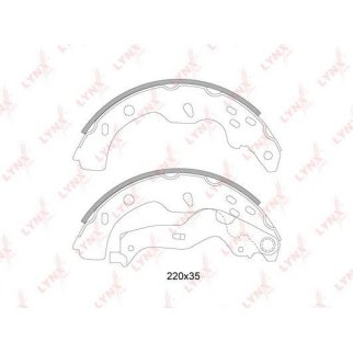 Колодки тормозные задние дисковые к-кт LYNXauto BS-7304 фото