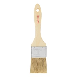 Кисть плоская "Евро" 2", натуральная щетина, деревянная ручка MATRIX 83053 фото 2