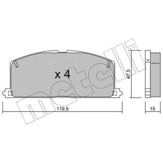 Колодки тормозные фото