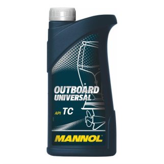 Масло моторное Mannol Outboard Universal минеральное 1 л 1421 фото