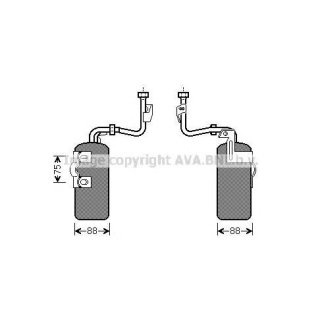Осушитель системы кондиционирования AVA VOD165 фото