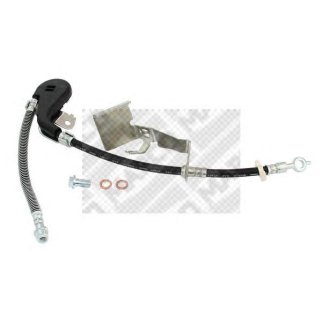 Шланг тормоз. Fr R 450мм PSA 407 04-, C6 06- фото