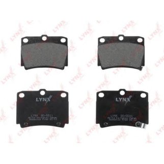 Колодки тормозные задние дисковые к-кт LYNXauto BD-5511 фото