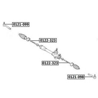 НАКОНЕЧНИК РУЛЕВОЙ ЛЕВЫЙ фото