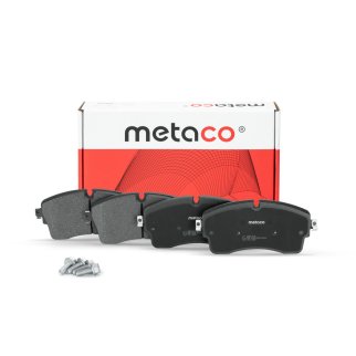 Колодки тормозные передние к-кт metaco 3000-516 фото