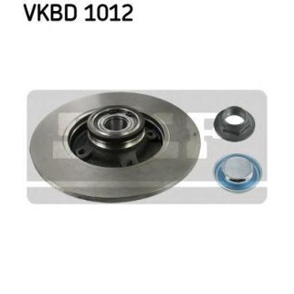 Диск тормозной SKF VKBD 1012 фото