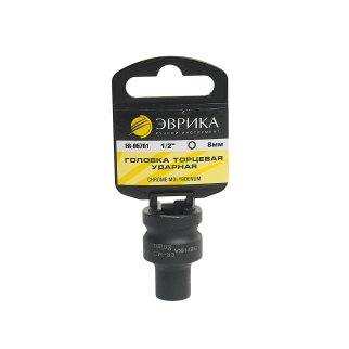 Головка торцевая 8 1/2&quot; 6гр ударная ЭВРИКА фото