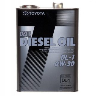 Моторное масло TOYOTA Diesel Oil DL-1 SAE 0W-30 (4л) 08883-02905 фото