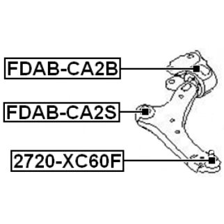 Опора шаровая переднего нижнего рычага фото 2