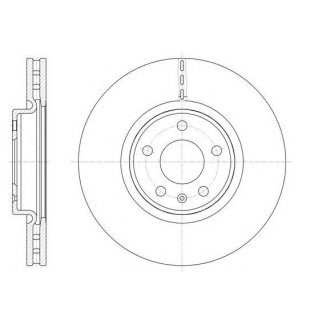 61543.10_диск тормозной передний!  Audi A4/A5/A6/A7/Q5 2.0-3.0 10> фото