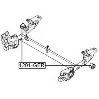Сайлентблок ASVA 1201-GER фото
