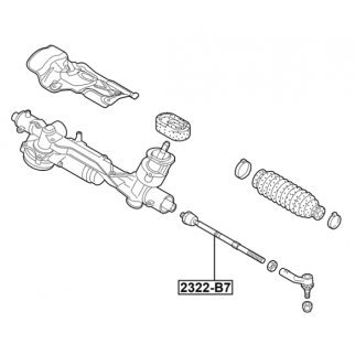 Тяга рулевая FEBEST 2322-B7 фото 2