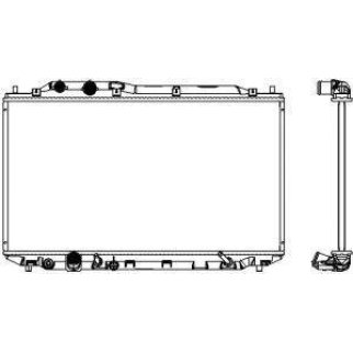 Радиатор основной SAKURA 32118506 фото