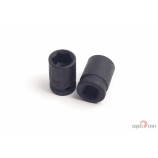 Головка торцевая 17 1/2&quot; 6гр ударная СЕРВИС КЛЮЧ фото