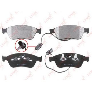 Колодки тормозные передние к-кт LYNXauto BD-1222 фото